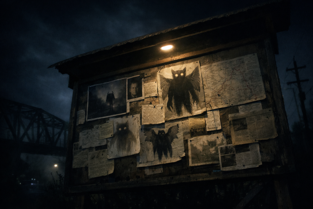 Point Pleasant Mothman Historical Sightings