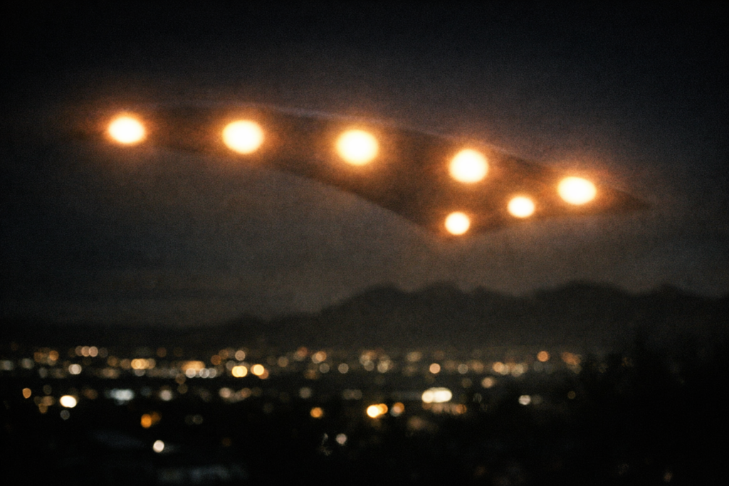 What the Phoenix Lights Witnesses Described
