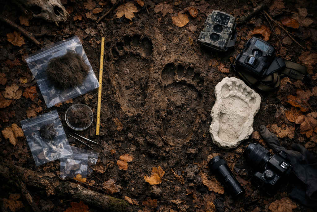 Tracks, Hair, and Trail Cams: Physical Evidence in Autumn Cryptid Sightings
