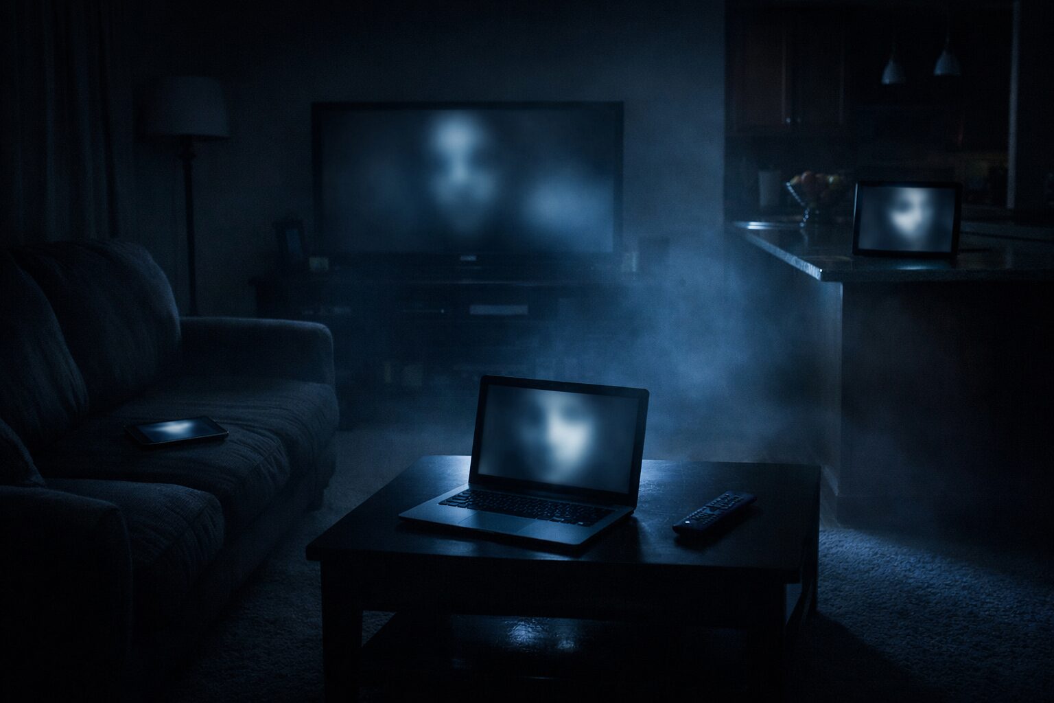 Every Screen in the House Showed the Same Face