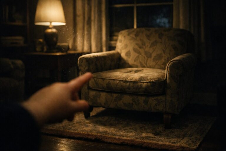 The Child Pointed to the Empty Chair