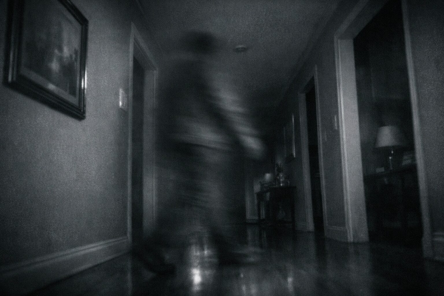 The Figure Crossed the Hall After the House Was Locked