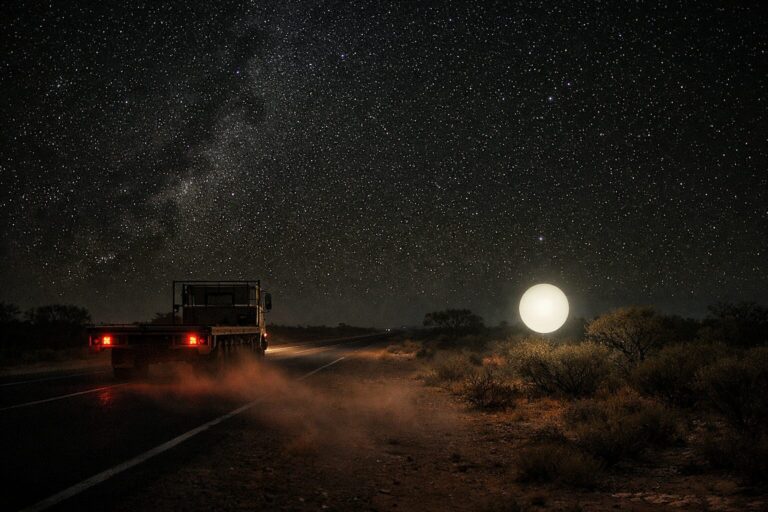 The Outback Light That Followed the Truck