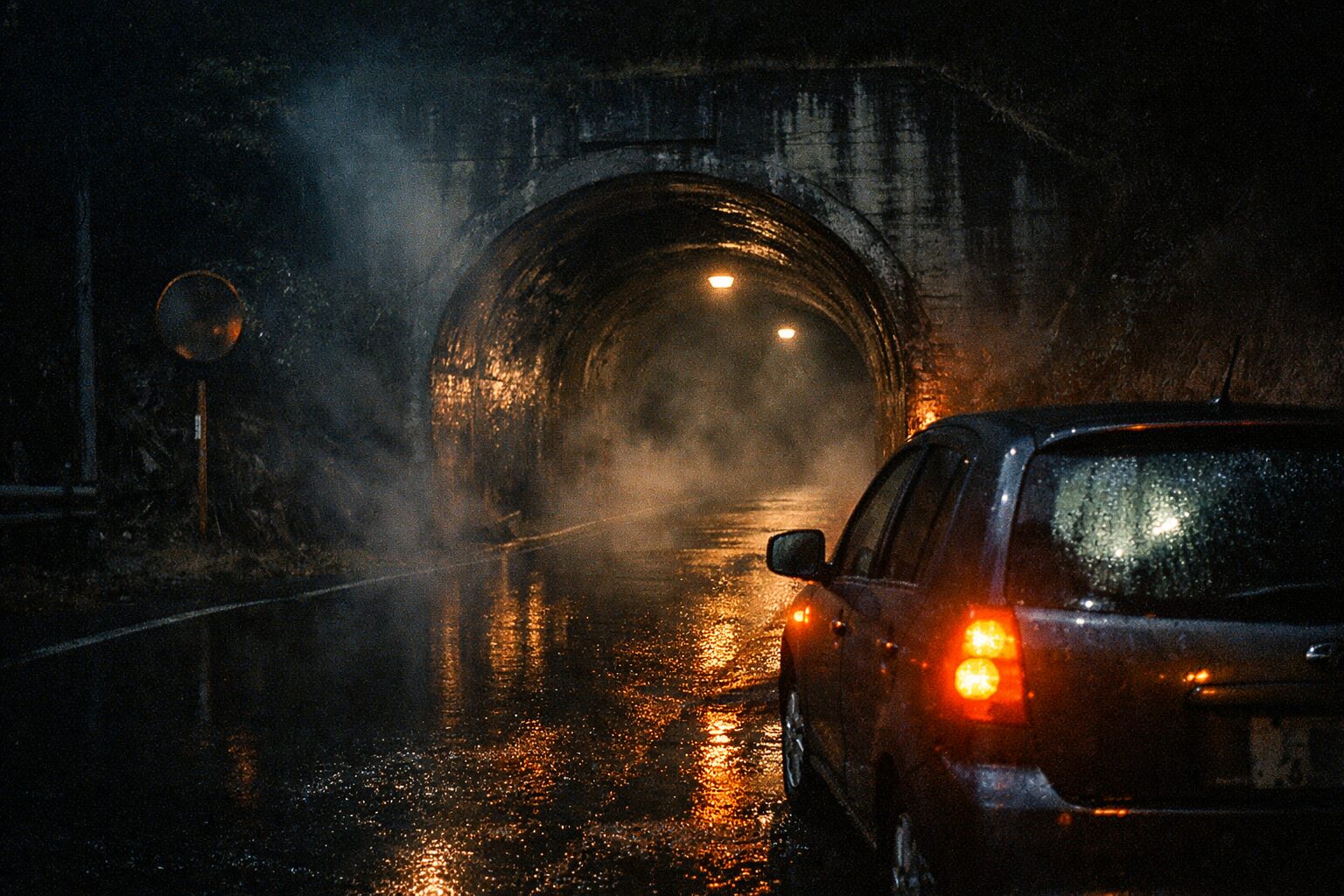 The Tunnel Where Drivers Hear a Child Cry