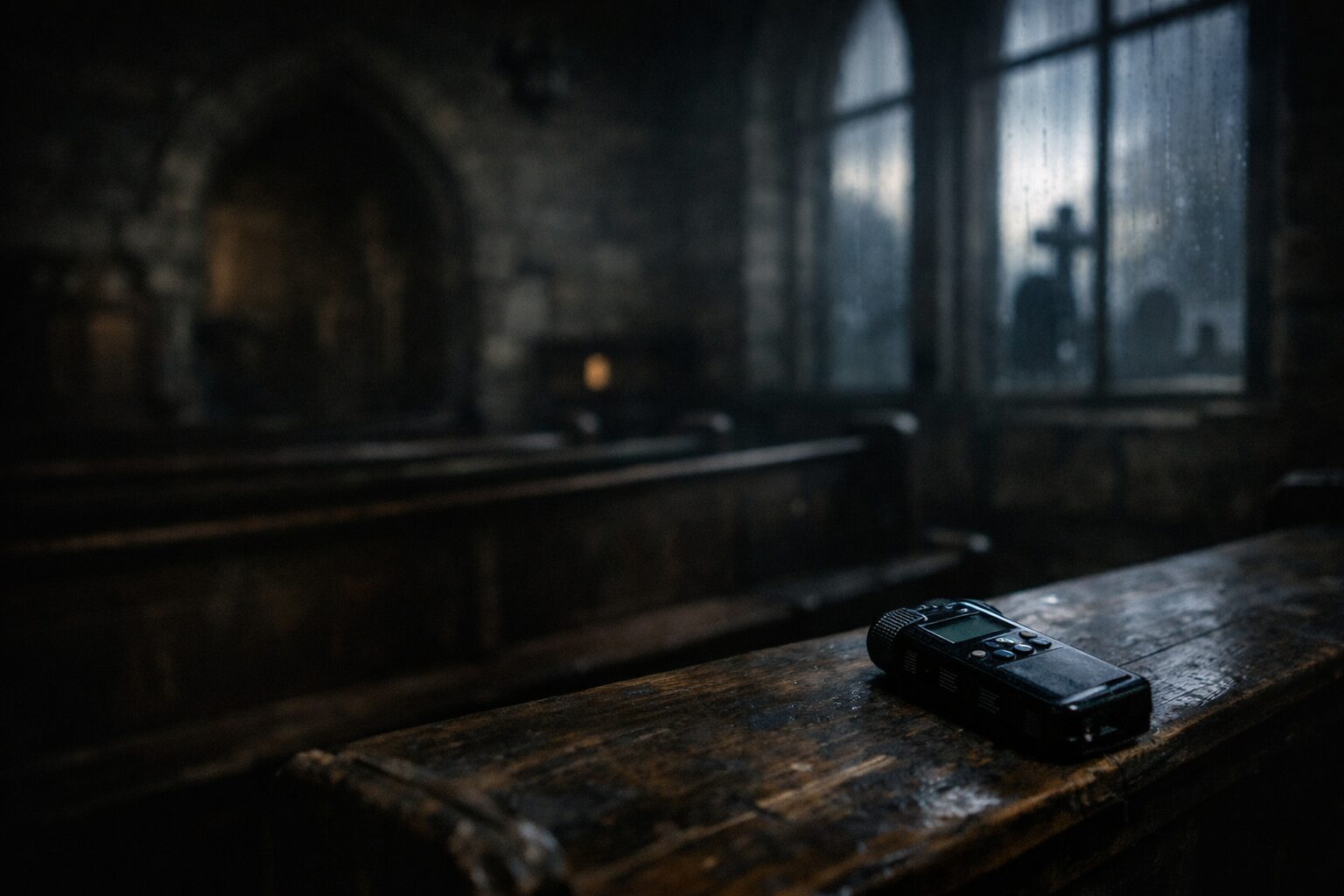 The Voice Said “Leave” in an Empty Church