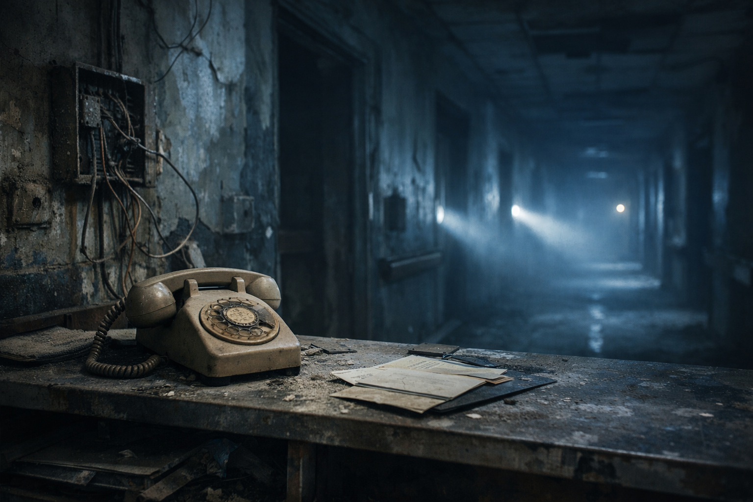 The Nurse Station Phone Rang in the Ruined Wing