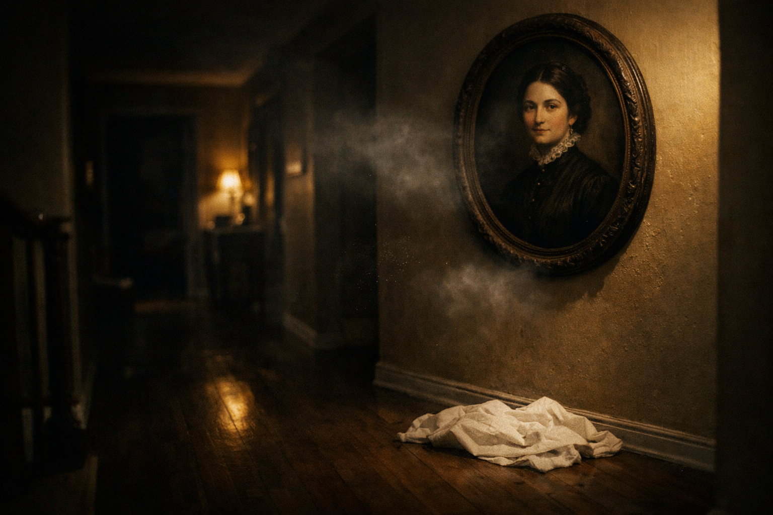 The Portrait Smiled Only After Sunset