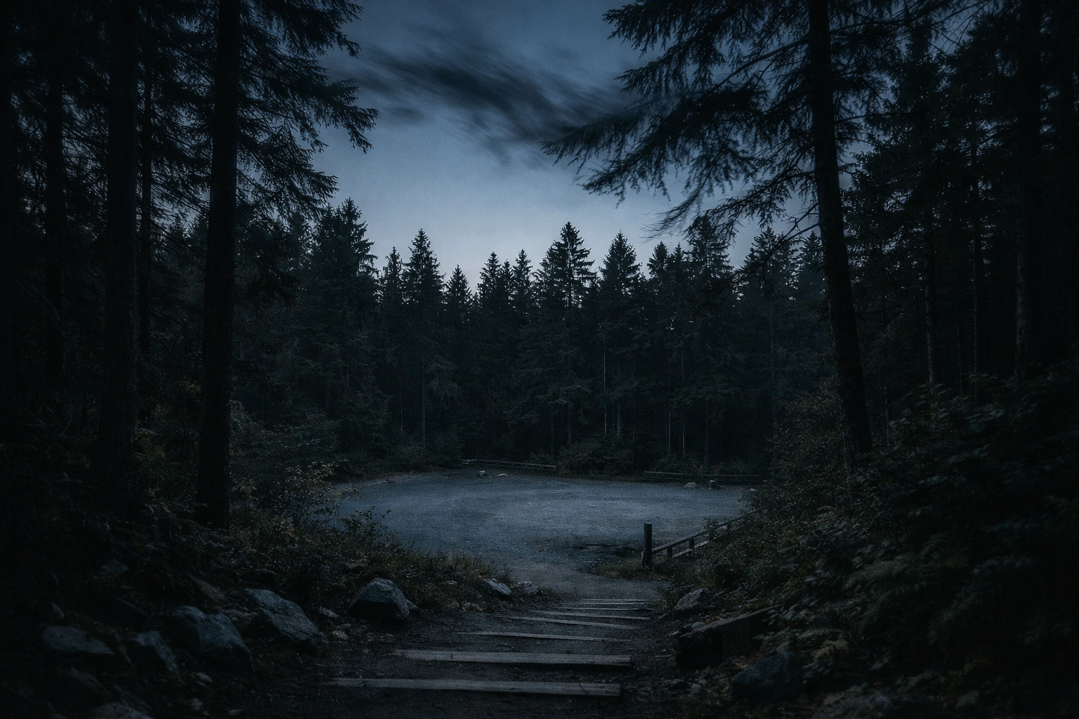 The Whistling Came From Above the Tree Line
