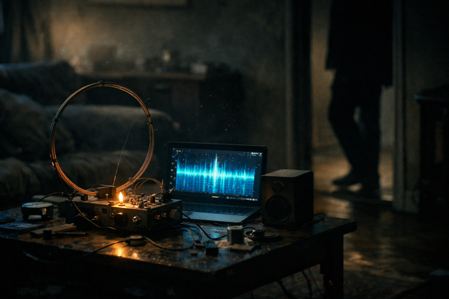 The Signal Pulsed Whenever Someone Entered the Room