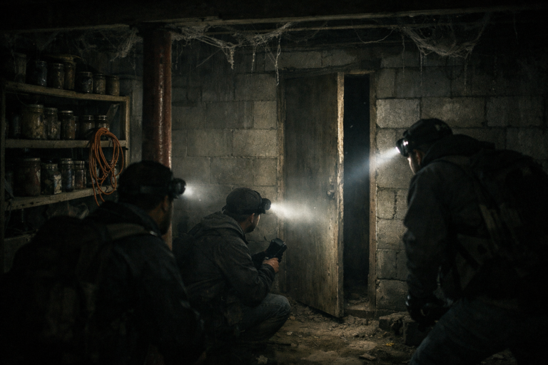 He Drew the Basement Before the Search Team Entered
