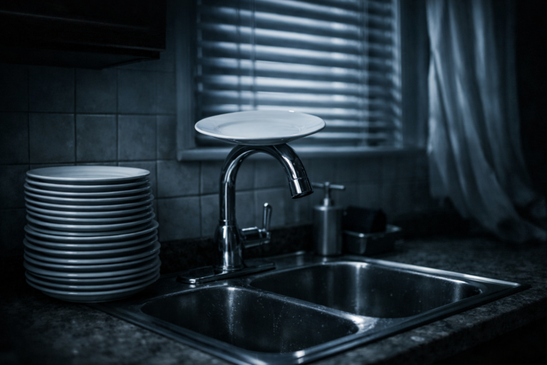 The Dishes Stacked Themselves While We Slept