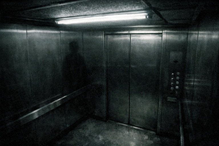 The Elevator Camera Showed One Extra Passenger