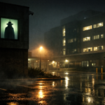 The Hat Man Watched From the Hospital Window