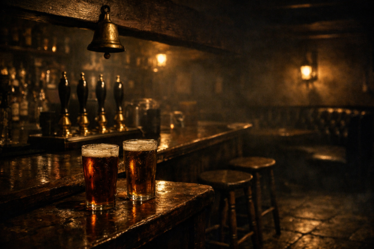 The Pub Bell Rang for Customers No One Could See