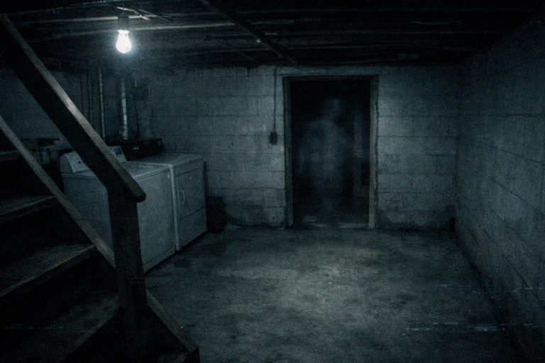 The Video Showed the Basement Light Turning Off Twice